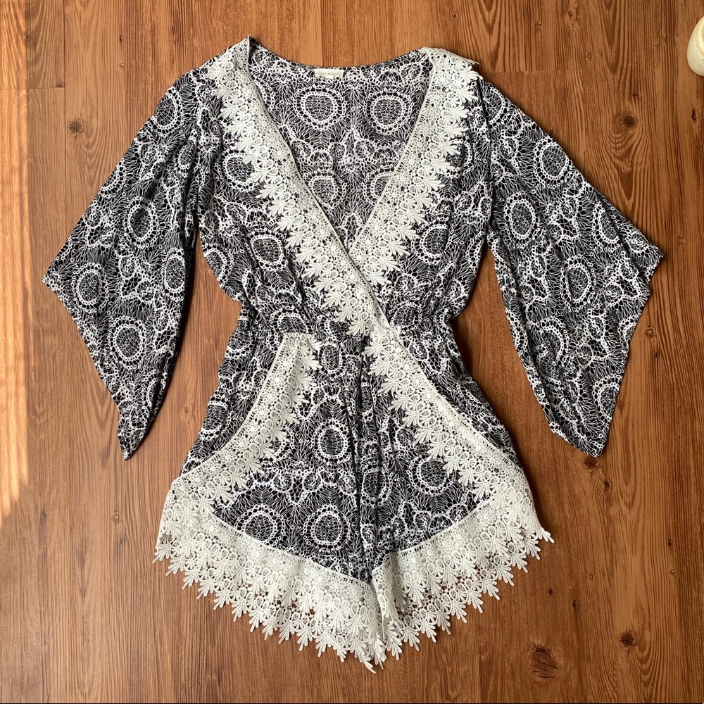 Lace romper